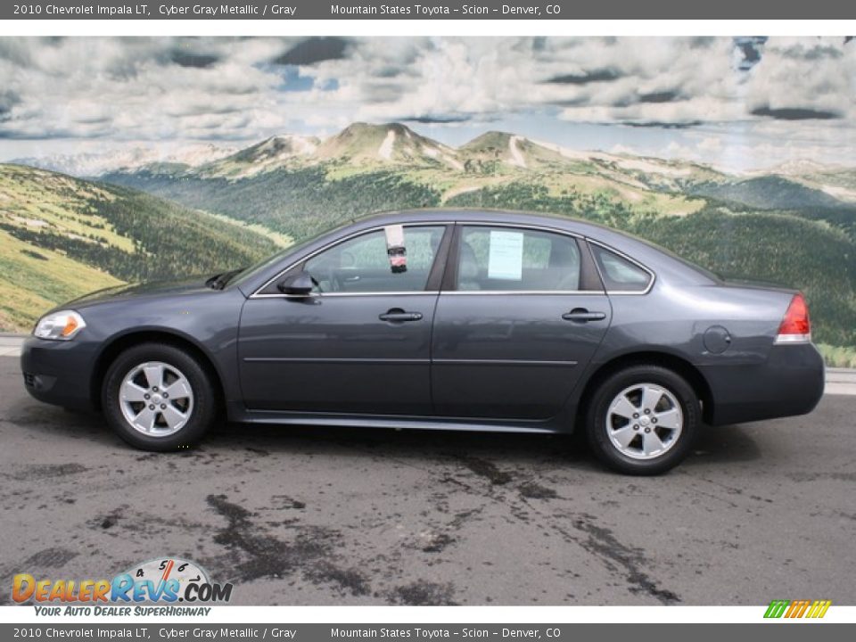 2010 Chevrolet Impala LT Cyber Gray Metallic / Gray Photo #6