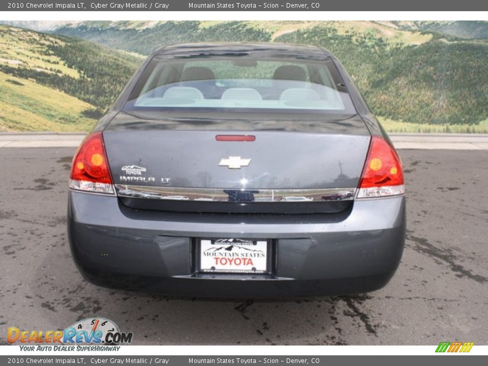 2010 Chevrolet Impala LT Cyber Gray Metallic / Gray Photo #8