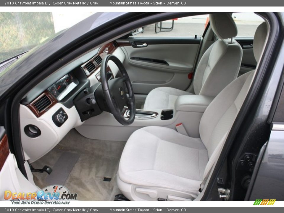 2010 Chevrolet Impala LT Cyber Gray Metallic / Gray Photo #10