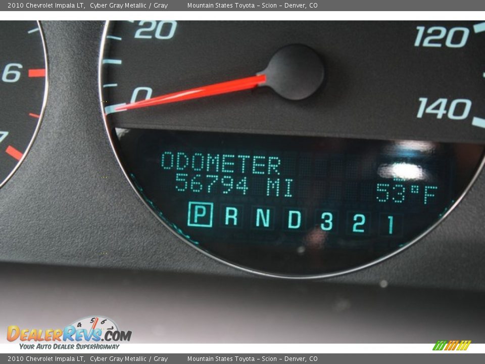 2010 Chevrolet Impala LT Cyber Gray Metallic / Gray Photo #25