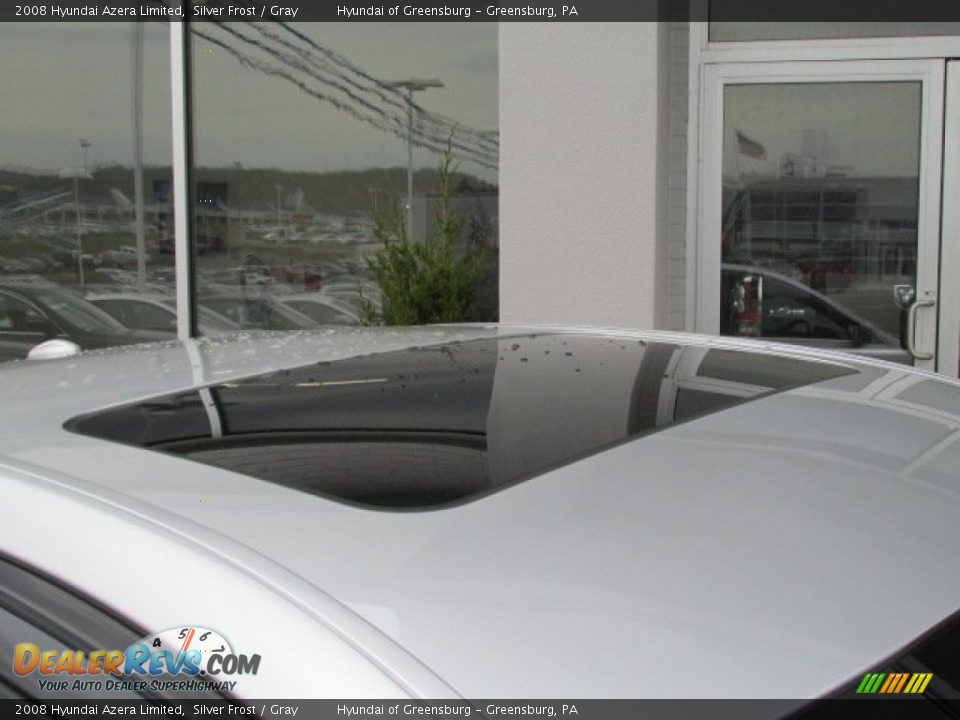 2008 Hyundai Azera Limited Silver Frost / Gray Photo #4