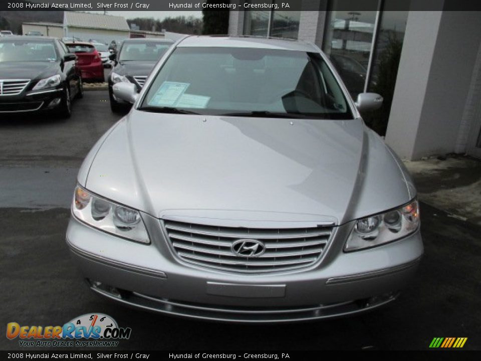 2008 Hyundai Azera Limited Silver Frost / Gray Photo #5