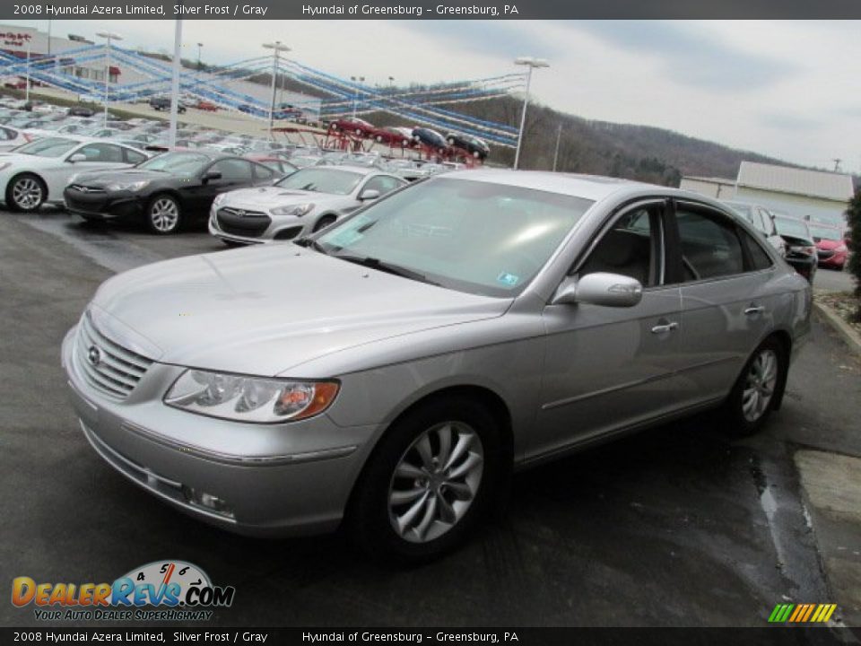 2008 Hyundai Azera Limited Silver Frost / Gray Photo #6
