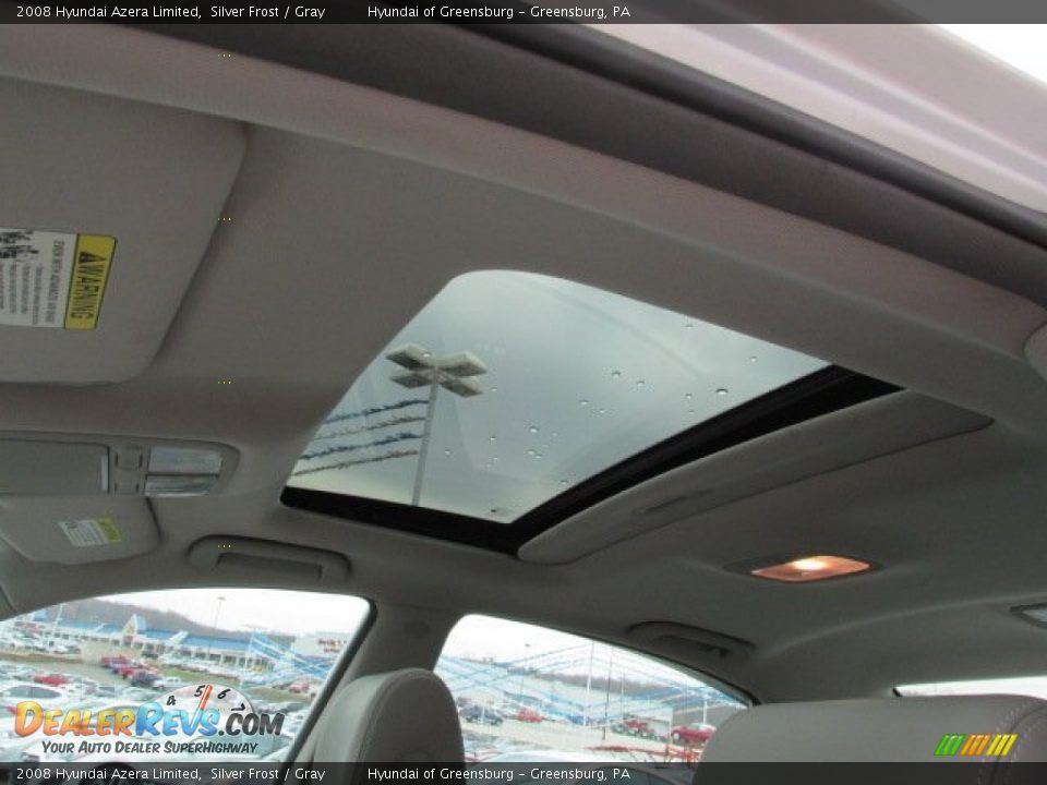 2008 Hyundai Azera Limited Silver Frost / Gray Photo #11