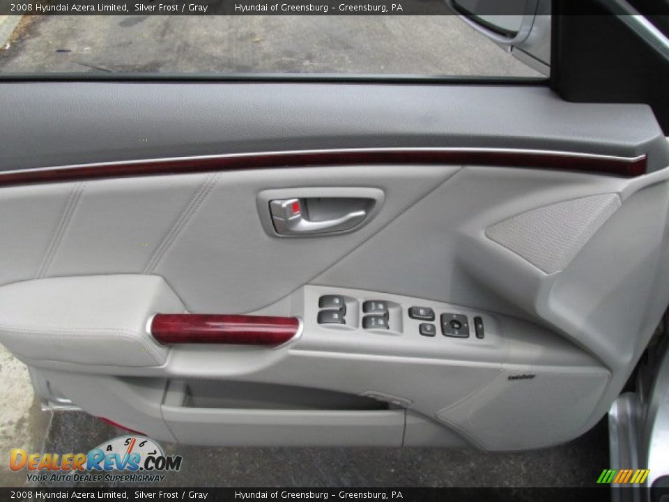 2008 Hyundai Azera Limited Silver Frost / Gray Photo #15