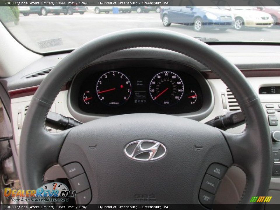 2008 Hyundai Azera Limited Silver Frost / Gray Photo #19