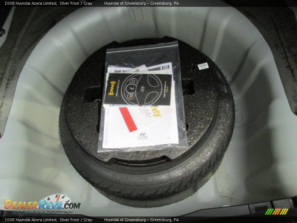 2008 Hyundai Azera Limited Silver Frost / Gray Photo #23