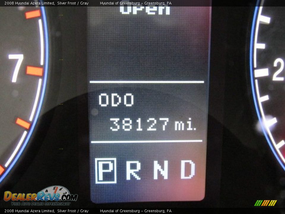 2008 Hyundai Azera Limited Silver Frost / Gray Photo #25
