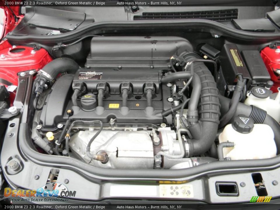 2000 BMW Z3 2.3 Roadster Oxford Green Metallic / Beige Photo #20