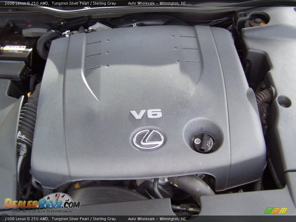 2008 Lexus IS 250 AWD Tungsten Silver Pearl / Sterling Gray Photo #6