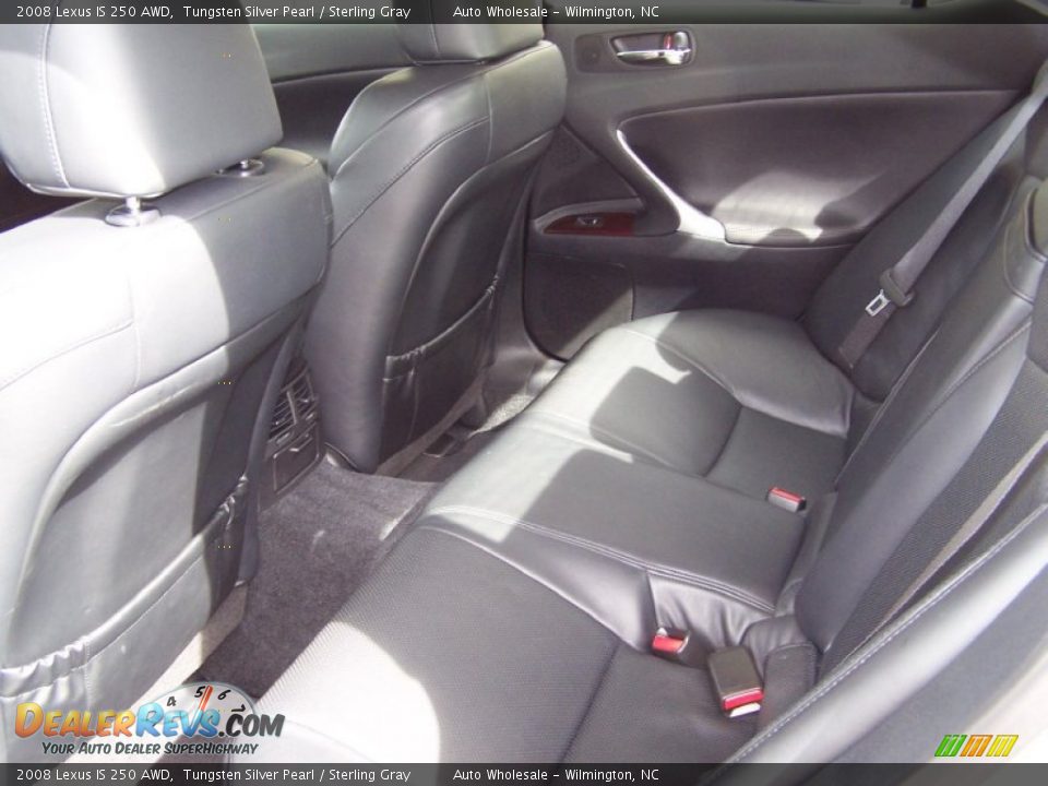 2008 Lexus IS 250 AWD Tungsten Silver Pearl / Sterling Gray Photo #7