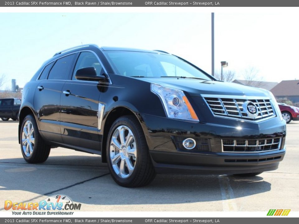 2013 Cadillac SRX Performance FWD Black Raven / Shale/Brownstone Photo #2