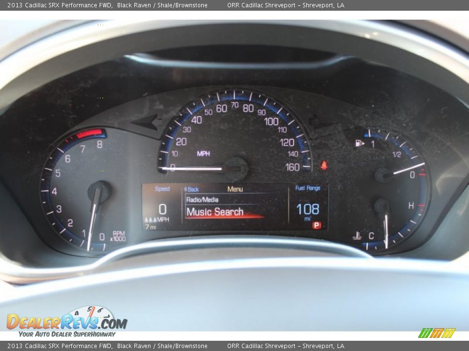 2013 Cadillac SRX Performance FWD Black Raven / Shale/Brownstone Photo #13