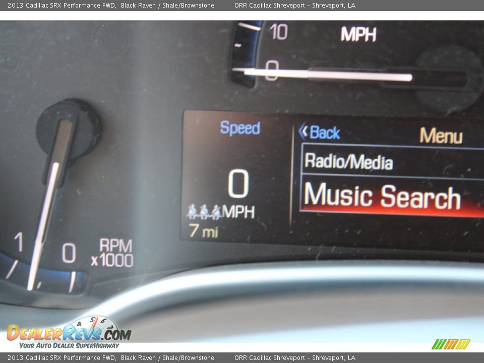 2013 Cadillac SRX Performance FWD Black Raven / Shale/Brownstone Photo #33