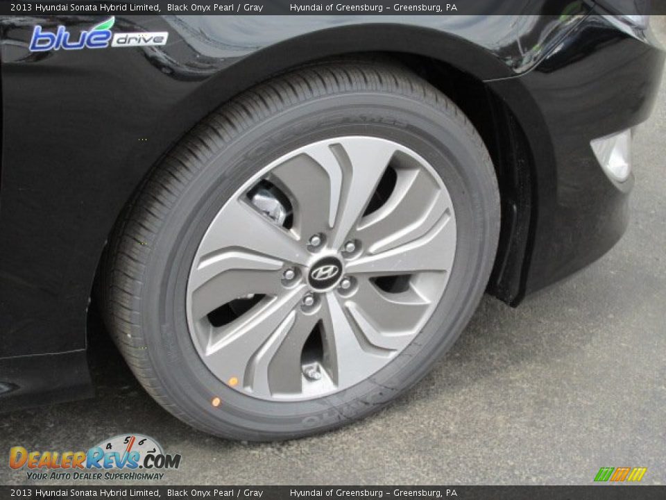 2013 Hyundai Sonata Hybrid Limited Wheel Photo #3