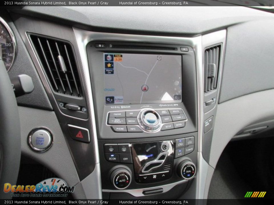 Controls of 2013 Hyundai Sonata Hybrid Limited Photo #14