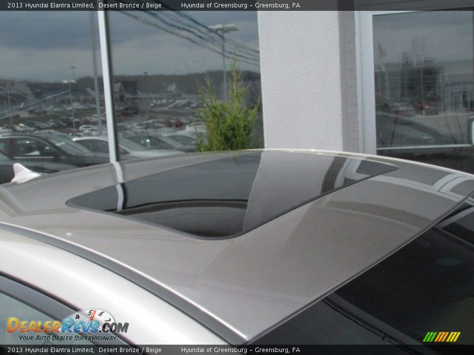 2013 Hyundai Elantra Limited Desert Bronze / Beige Photo #3