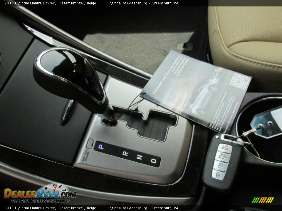2013 Hyundai Elantra Limited Desert Bronze / Beige Photo #9