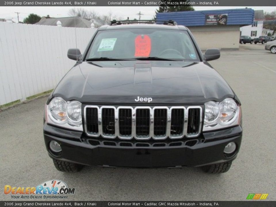 2006 Jeep Grand Cherokee Laredo 4x4 Black / Khaki Photo #5