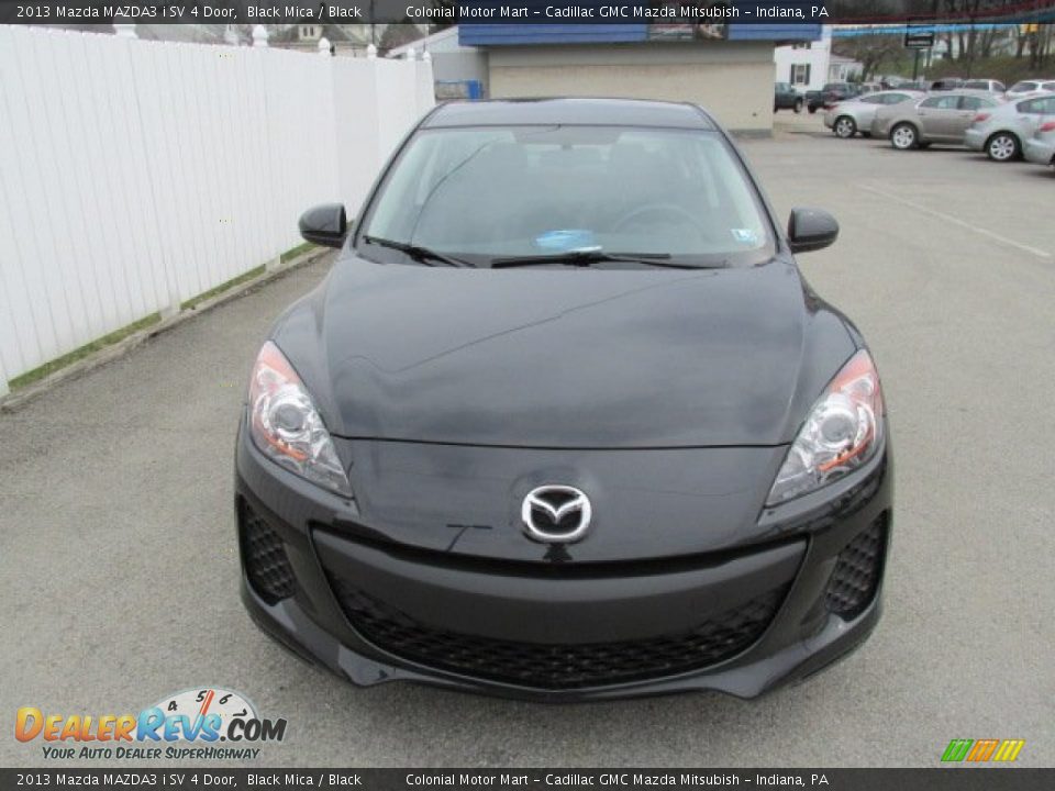 2013 Mazda MAZDA3 i SV 4 Door Black Mica / Black Photo #4