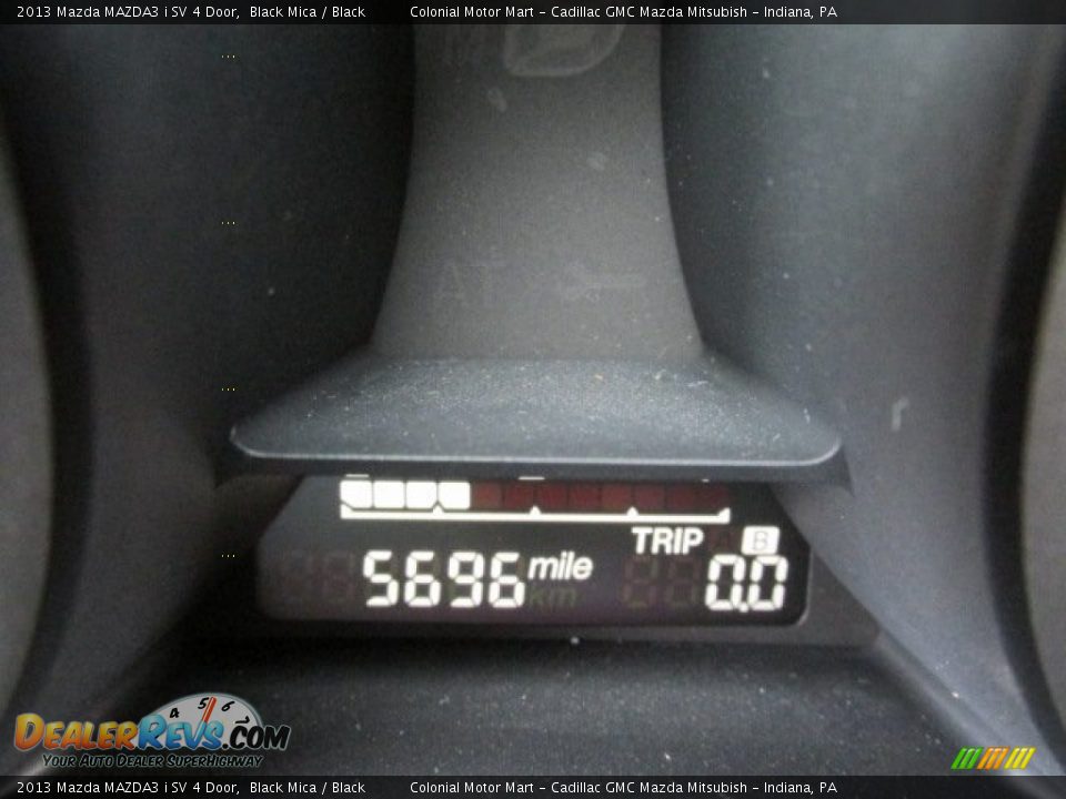 2013 Mazda MAZDA3 i SV 4 Door Black Mica / Black Photo #20