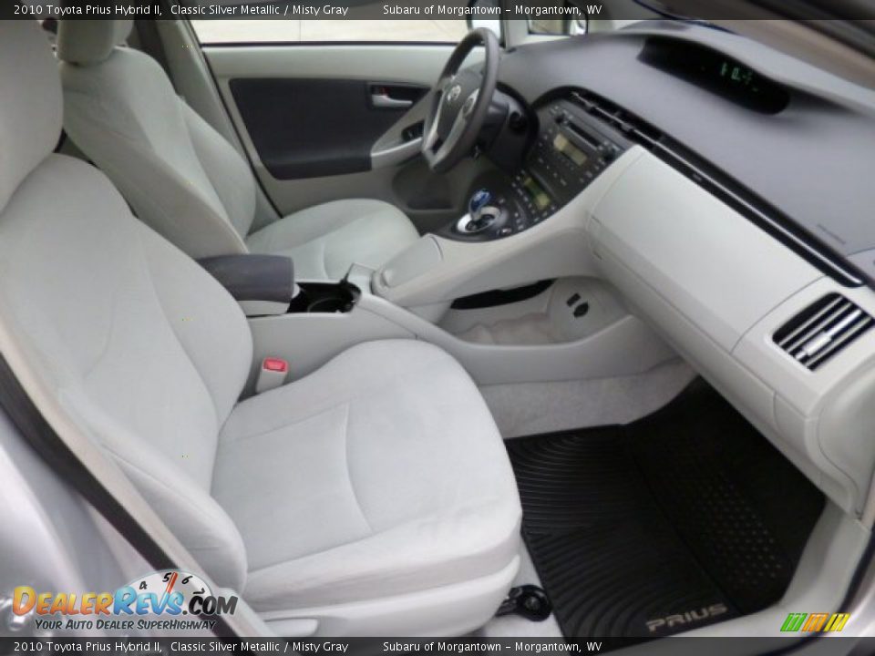 2010 Toyota Prius Hybrid II Classic Silver Metallic / Misty Gray Photo #4