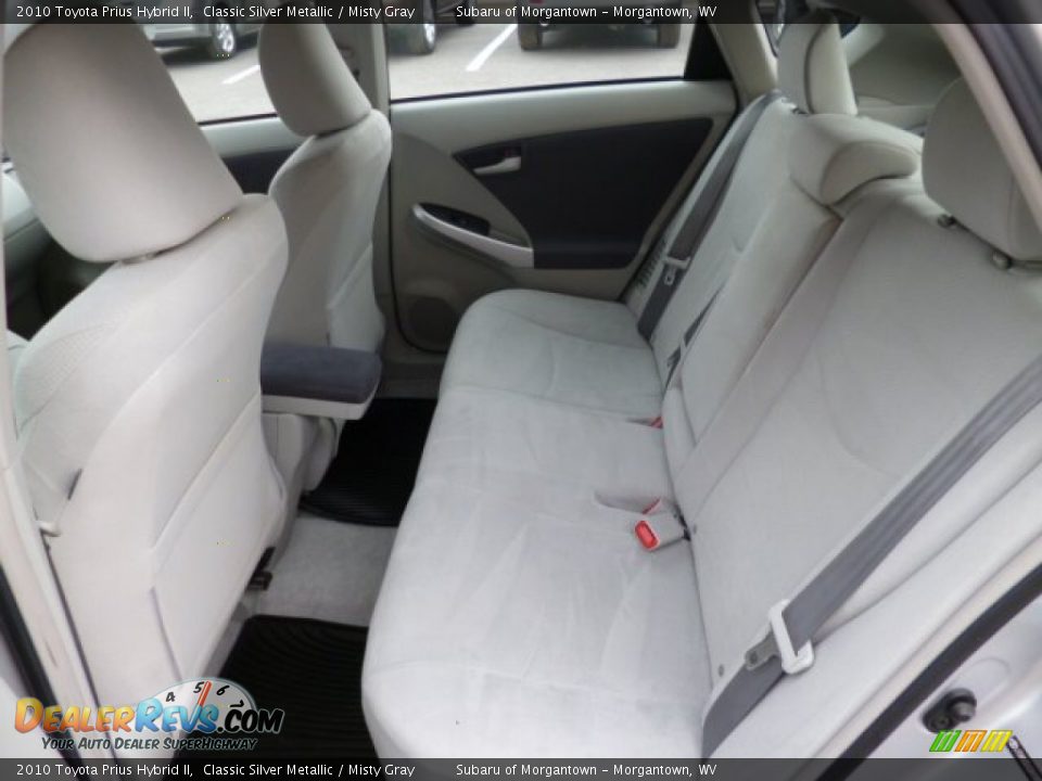 2010 Toyota Prius Hybrid II Classic Silver Metallic / Misty Gray Photo #15