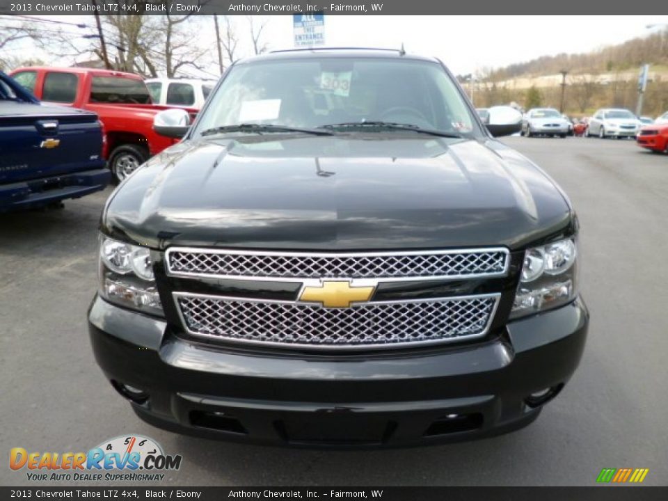 2013 Chevrolet Tahoe LTZ 4x4 Black / Ebony Photo #2