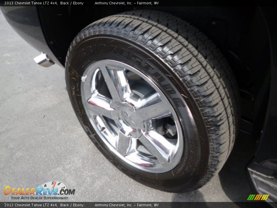 2013 Chevrolet Tahoe LTZ 4x4 Black / Ebony Photo #7