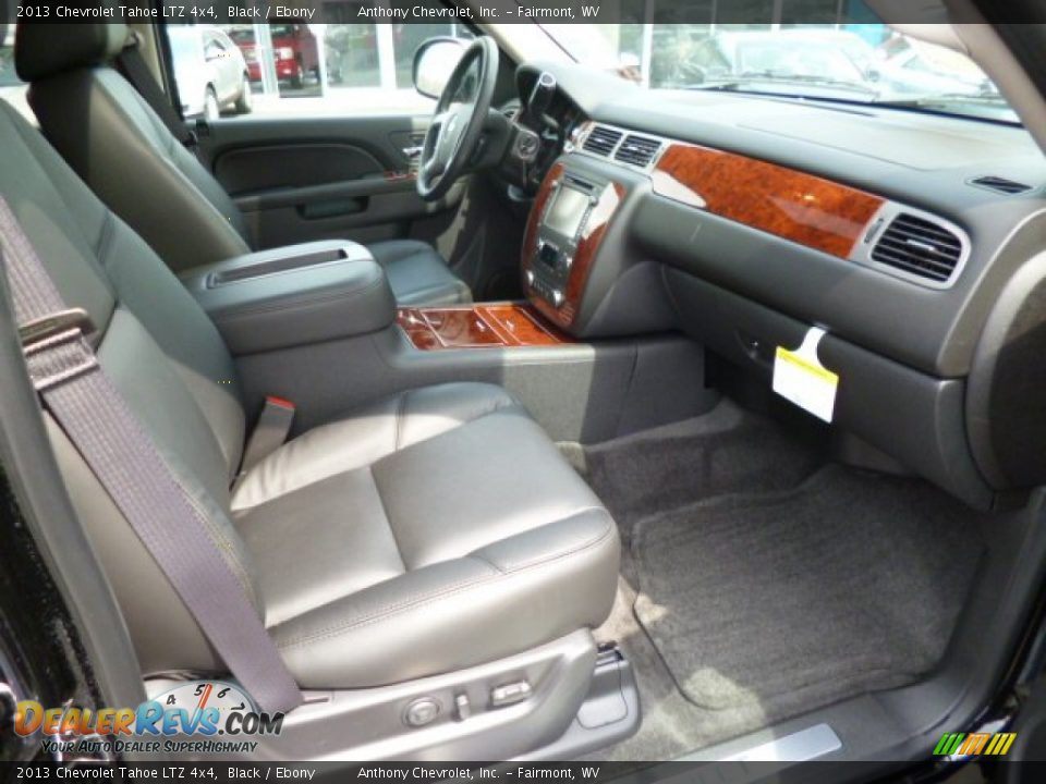 2013 Chevrolet Tahoe LTZ 4x4 Black / Ebony Photo #8