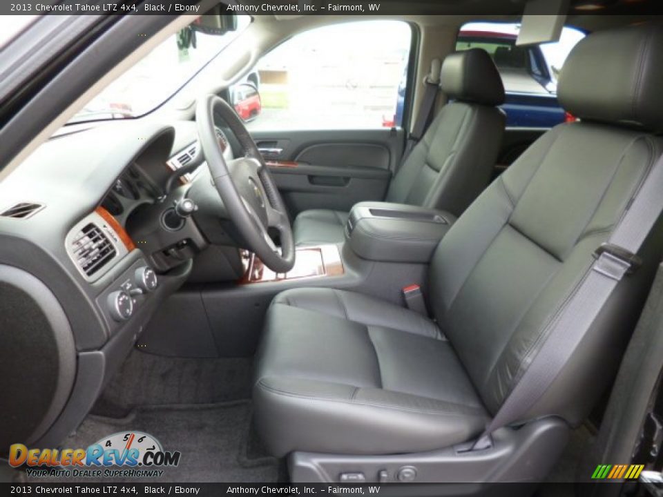 2013 Chevrolet Tahoe LTZ 4x4 Black / Ebony Photo #15