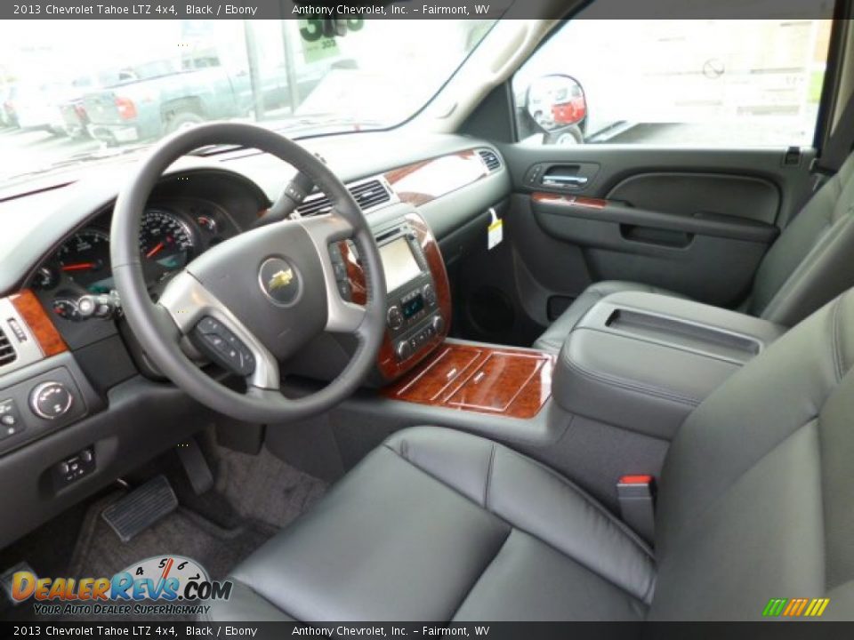 2013 Chevrolet Tahoe LTZ 4x4 Black / Ebony Photo #16