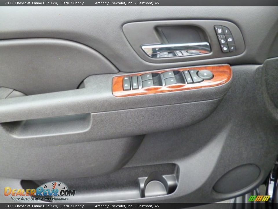 2013 Chevrolet Tahoe LTZ 4x4 Black / Ebony Photo #17