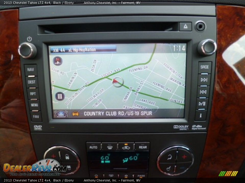 2013 Chevrolet Tahoe LTZ 4x4 Black / Ebony Photo #18