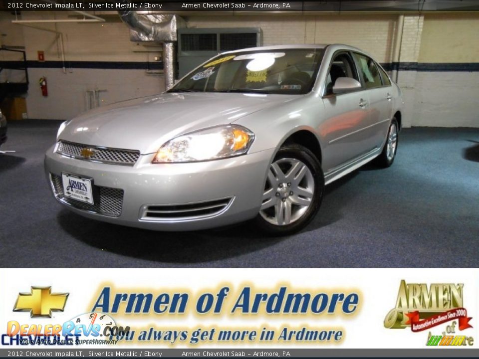 2012 Chevrolet Impala LT Silver Ice Metallic / Ebony Photo #1