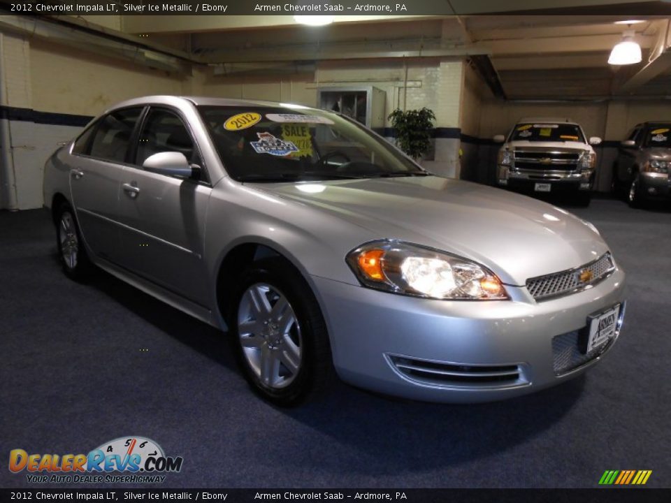 2012 Chevrolet Impala LT Silver Ice Metallic / Ebony Photo #3