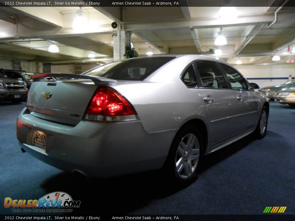 2012 Chevrolet Impala LT Silver Ice Metallic / Ebony Photo #5