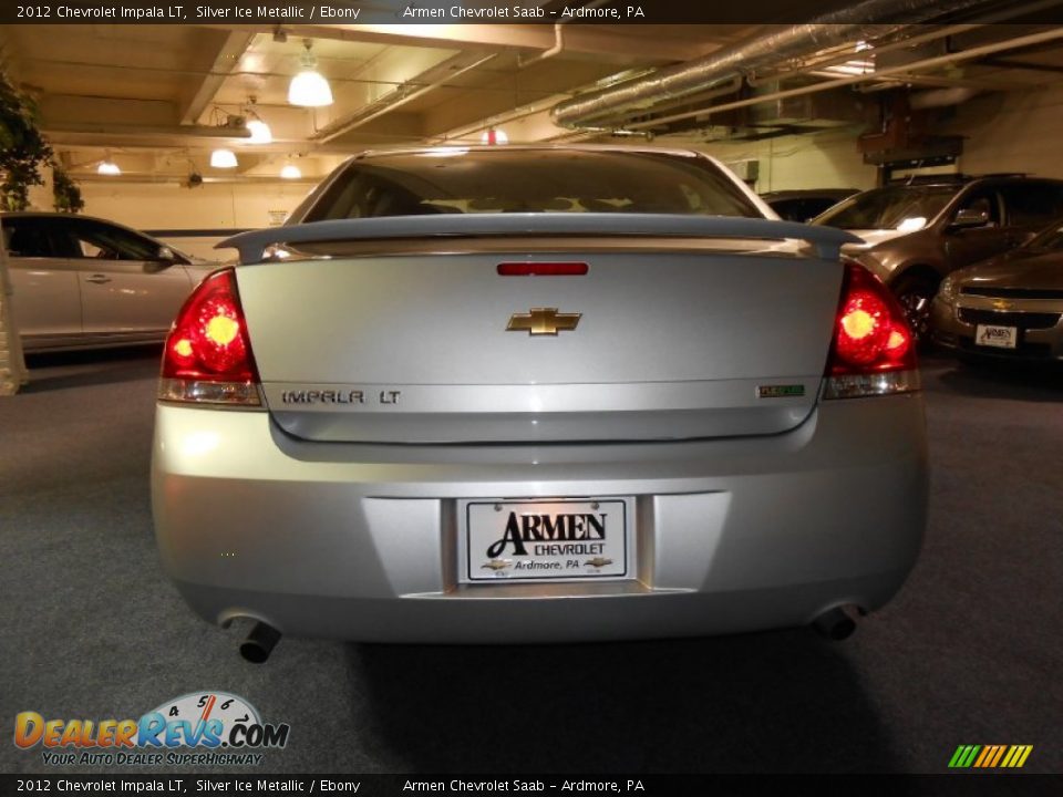 2012 Chevrolet Impala LT Silver Ice Metallic / Ebony Photo #6