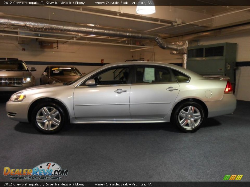 2012 Chevrolet Impala LT Silver Ice Metallic / Ebony Photo #8