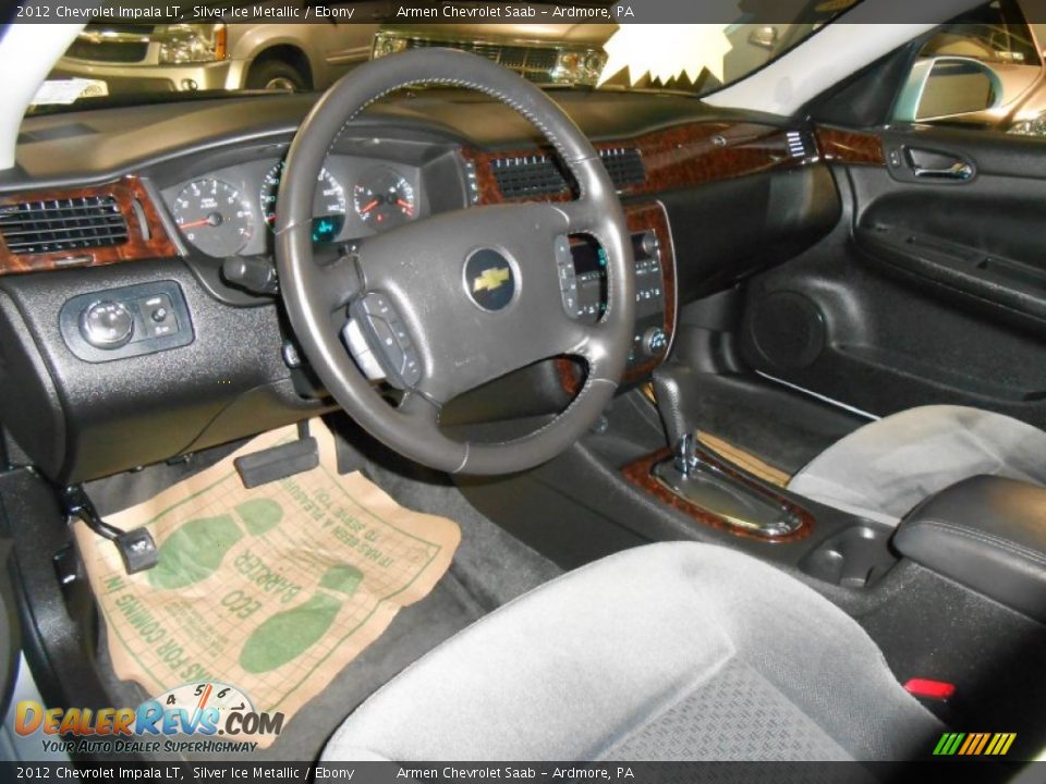 2012 Chevrolet Impala LT Silver Ice Metallic / Ebony Photo #9