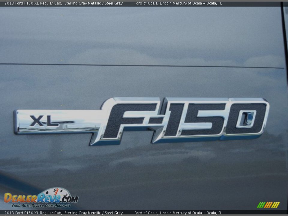2013 Ford F150 XL Regular Cab Sterling Gray Metallic / Steel Gray Photo #5