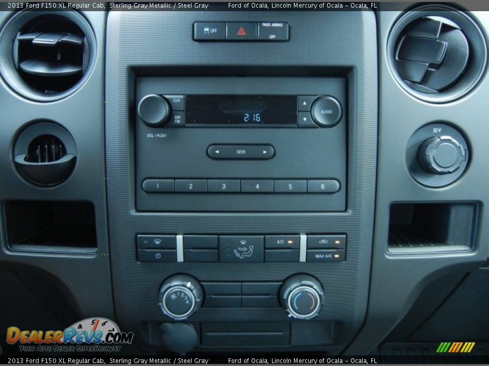 2013 Ford F150 XL Regular Cab Sterling Gray Metallic / Steel Gray Photo #9