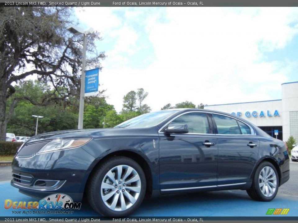 2013 Lincoln MKS FWD Smoked Quartz / Light Dune Photo #1