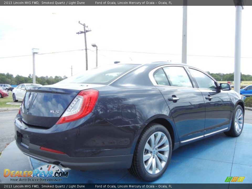 2013 Lincoln MKS FWD Smoked Quartz / Light Dune Photo #3