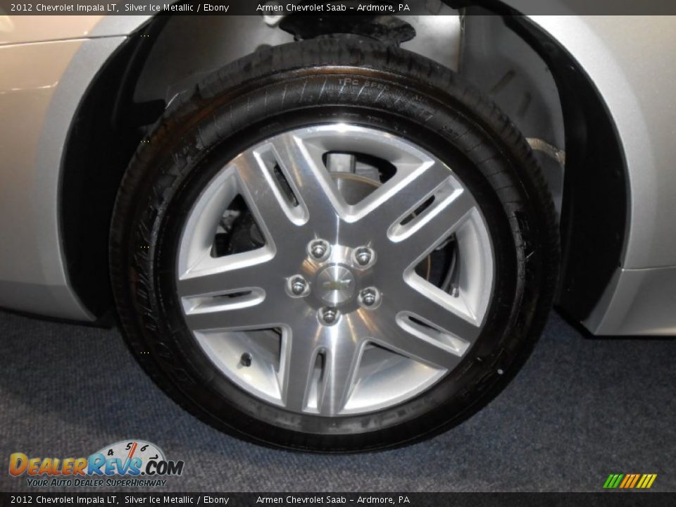 2012 Chevrolet Impala LT Silver Ice Metallic / Ebony Photo #21