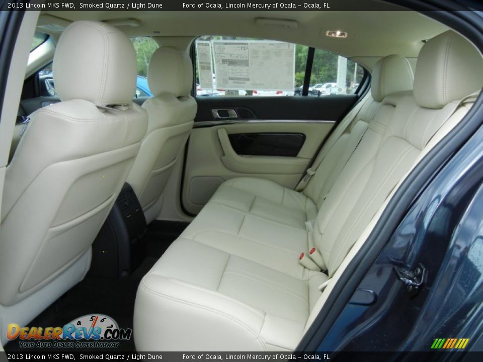2013 Lincoln MKS FWD Smoked Quartz / Light Dune Photo #6