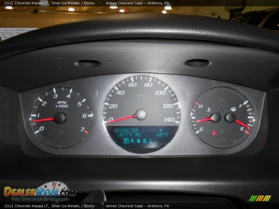 2012 Chevrolet Impala LT Silver Ice Metallic / Ebony Photo #25