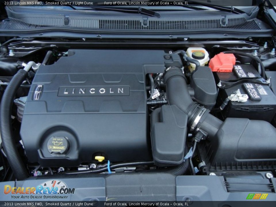 2013 Lincoln MKS FWD 3.7 Liter DOHC 24-Valve Ti-VCT V6 Engine Photo #11