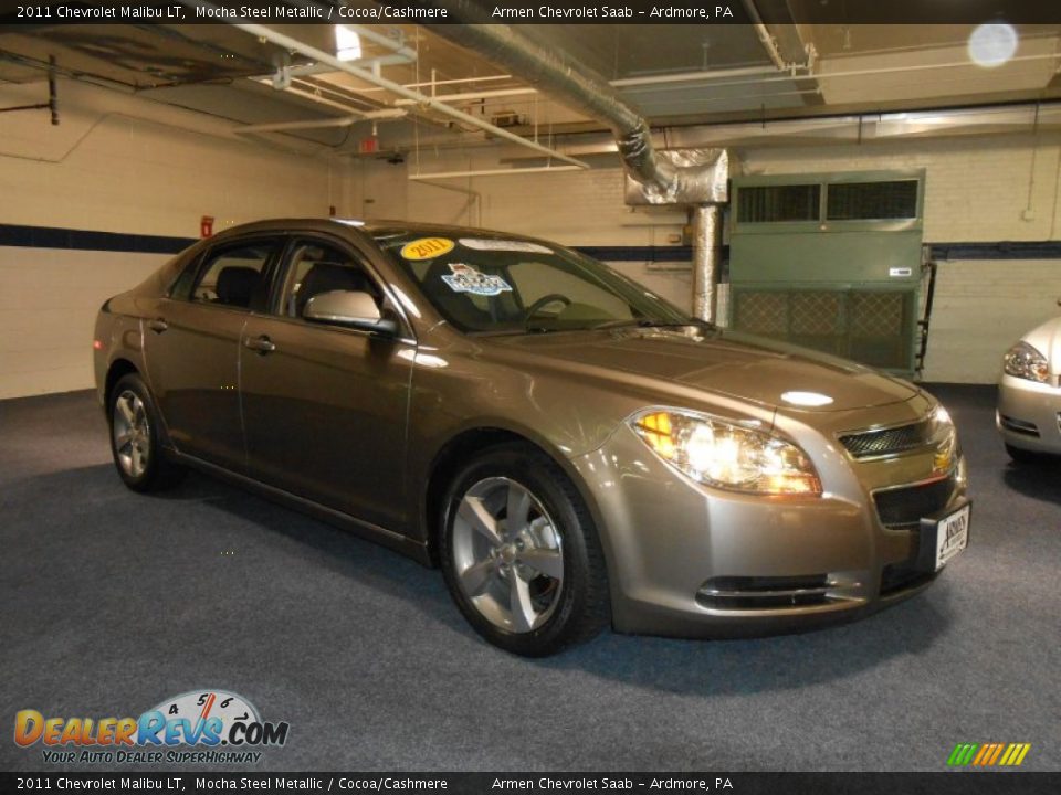 2011 Chevrolet Malibu LT Mocha Steel Metallic / Cocoa/Cashmere Photo #3