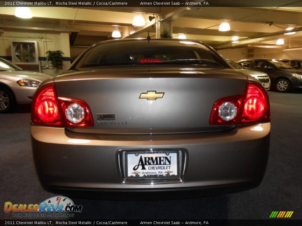 2011 Chevrolet Malibu LT Mocha Steel Metallic / Cocoa/Cashmere Photo #6